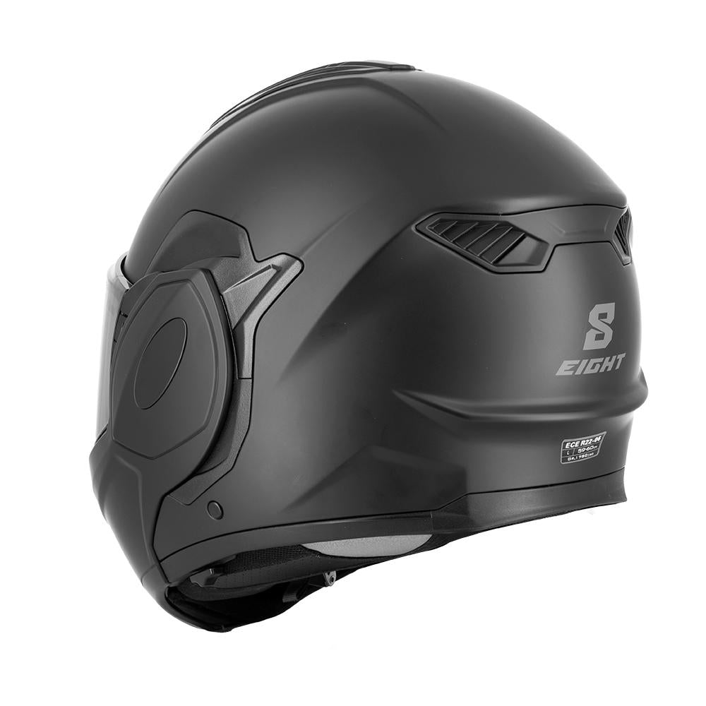 Casco Modulare Eight FlipTech Nero Opaco