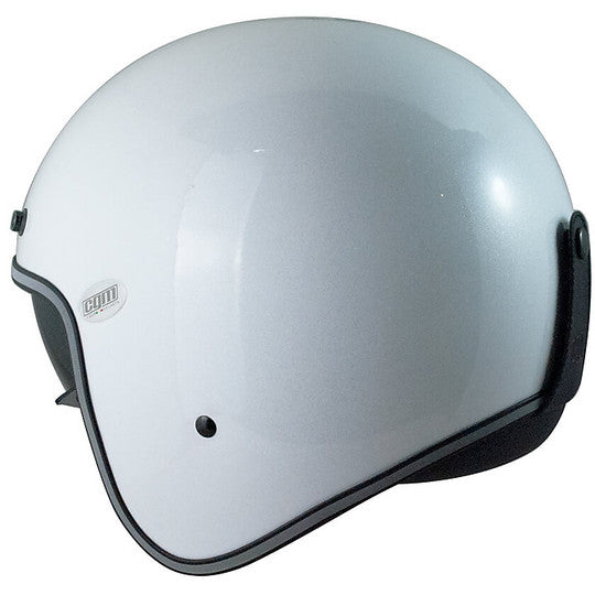 Casco Moto Jet CGM 177Y PORTO DIAMOND - bianco
