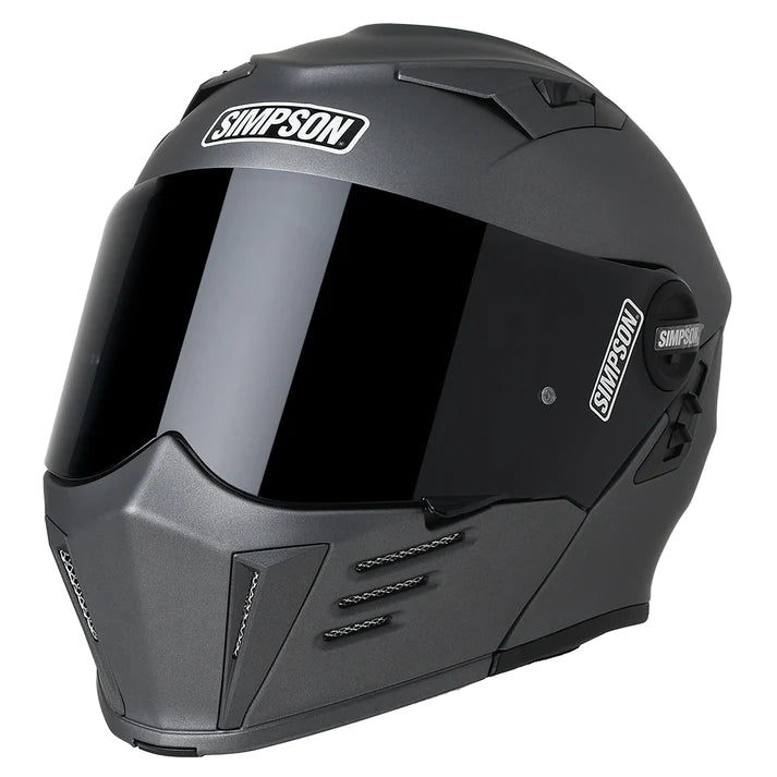 Casco Moto Simpson DARKSOME - Gunmetal
