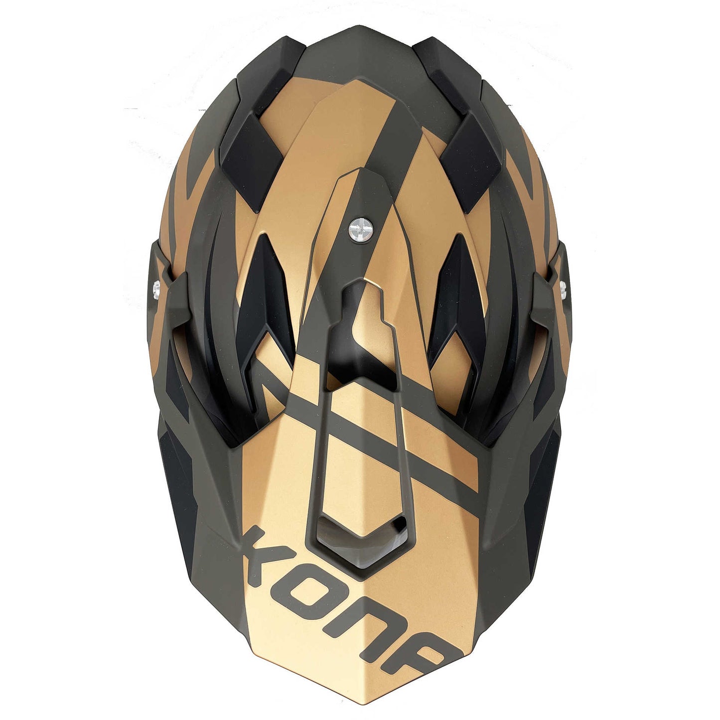 Casco Moto Integrale All Road Vemar Kona Desert Bronzo Opaco