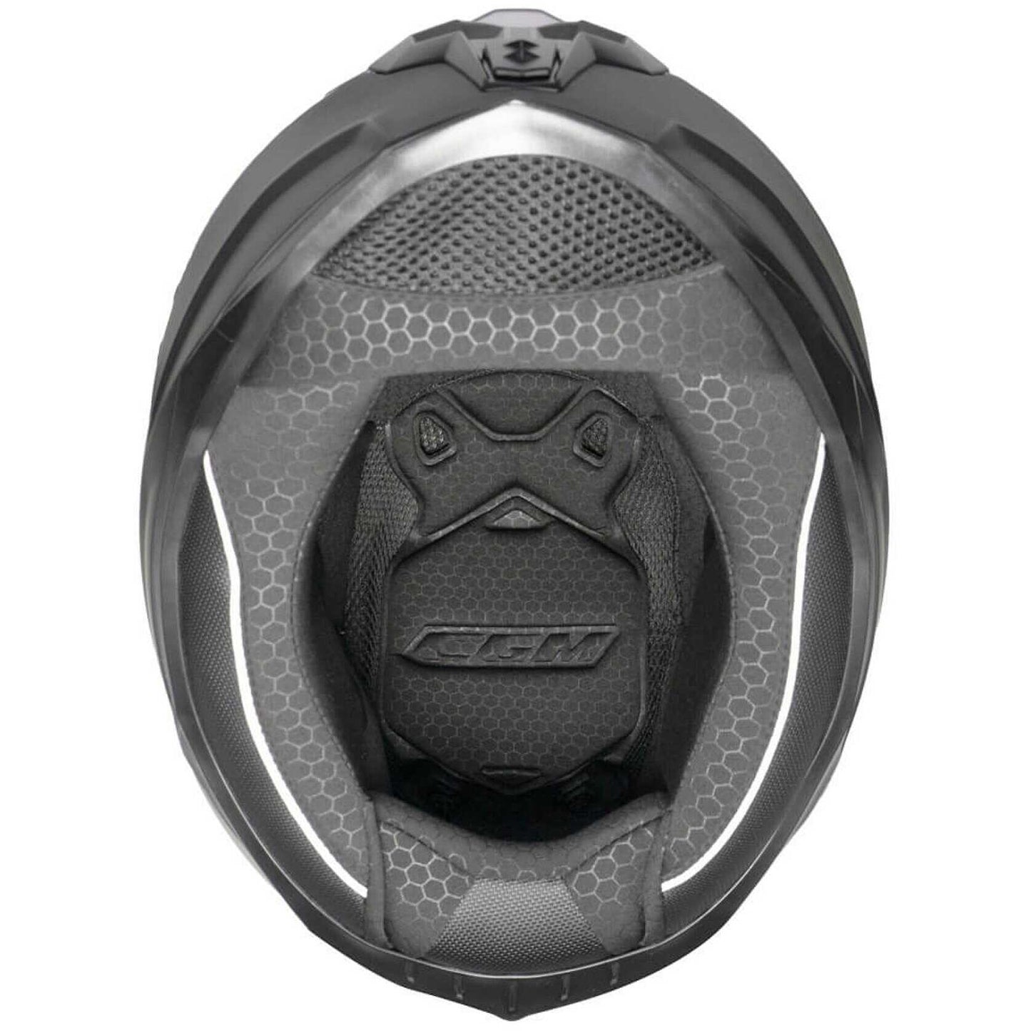 Casco Moto Integrale CGM 321A ATOM MONO - nero opaco