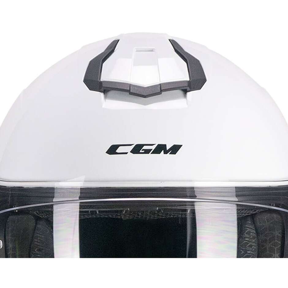 Casco Moto Integrale CGM 330A RIOT MONO Bianco