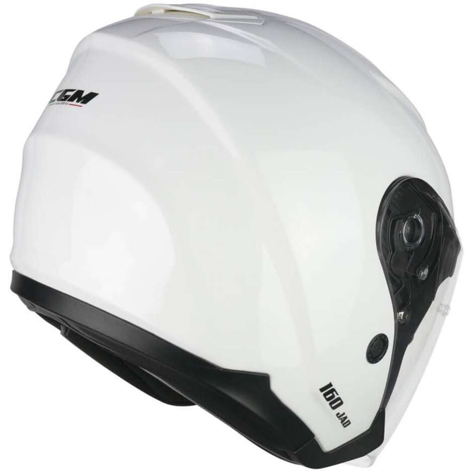 Casco Open face jet CGM 160A JAD MONO - bianco