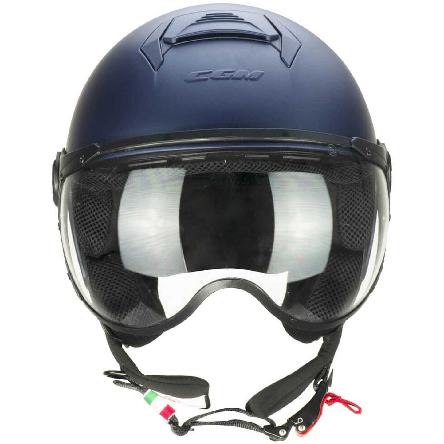 Casco Moto CGM 167A FLO MONO (visiera sagomata) - blu satinato