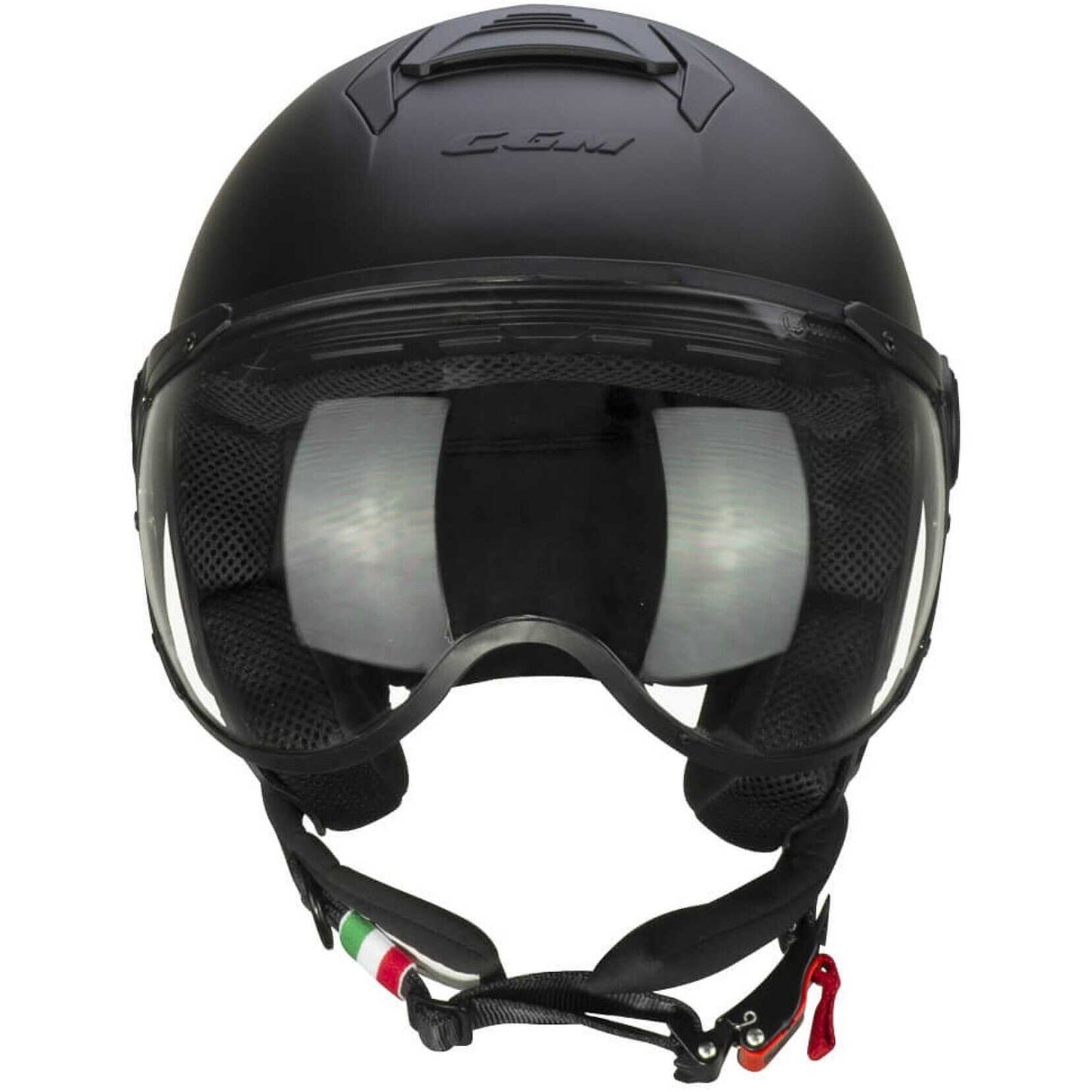 Casco Moto CGM 167A FLO MONO (visiera sagomata) - nero opaco