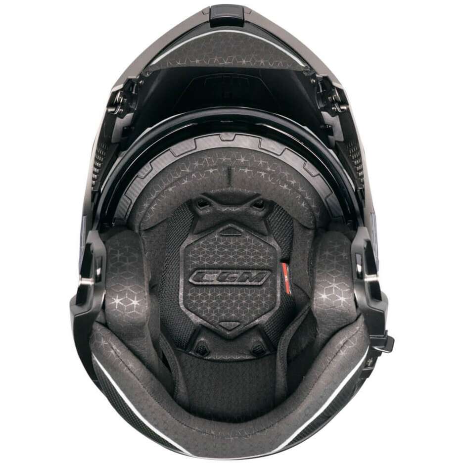 Casco Moto Modulare CGM 560A MAD MONO - nero opaco