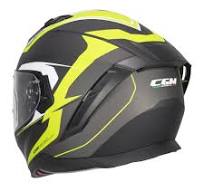 Casco Moto integrale CGM 311G BLAST SPORT - nero giallo fluo opaco