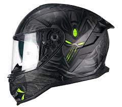 Casco Moto Integrale CGM 363S SHOT NIPPO - nero giallo fluo opaco