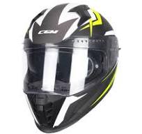 Casco Moto integrale CGM 311G BLAST SPORT - nero giallo fluo opaco