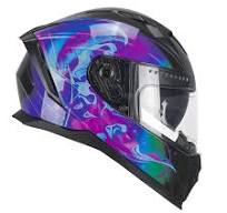 Casco Moto Integrale CGM 311S BLAST JELLY - nero viola
