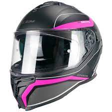 Casco Moto Integrale CGM 363X SHOT RUN - nero fucsia fluo opaco