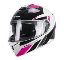 Casco Moto Modulare CGM 568S BER SPORT - nero fucsia fluo
