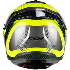 Casco Moto Integrale CGM 363G SHOT RACE - nero giallo fluo