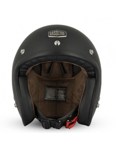 Casco Moto Gasoline S250 CAFE RACER - Matt black