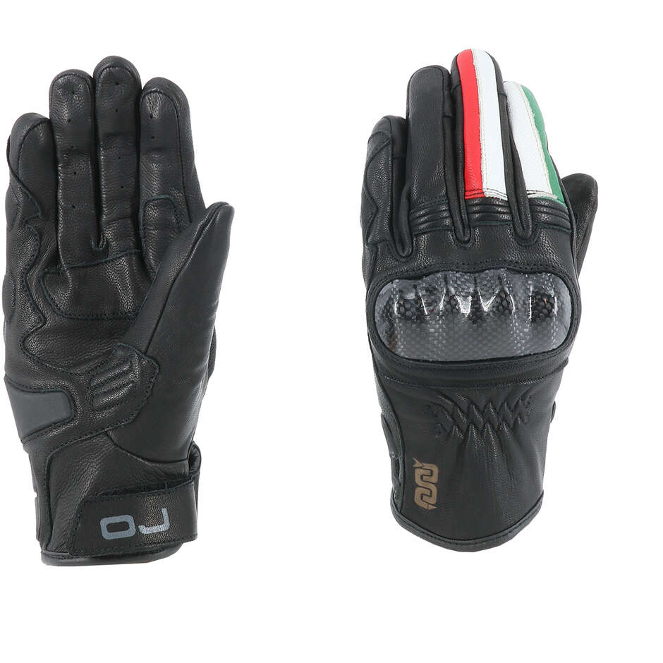 Guanti Moto In Pelle Oj Atmosfere FIGHTER 1.8 Omologati CE