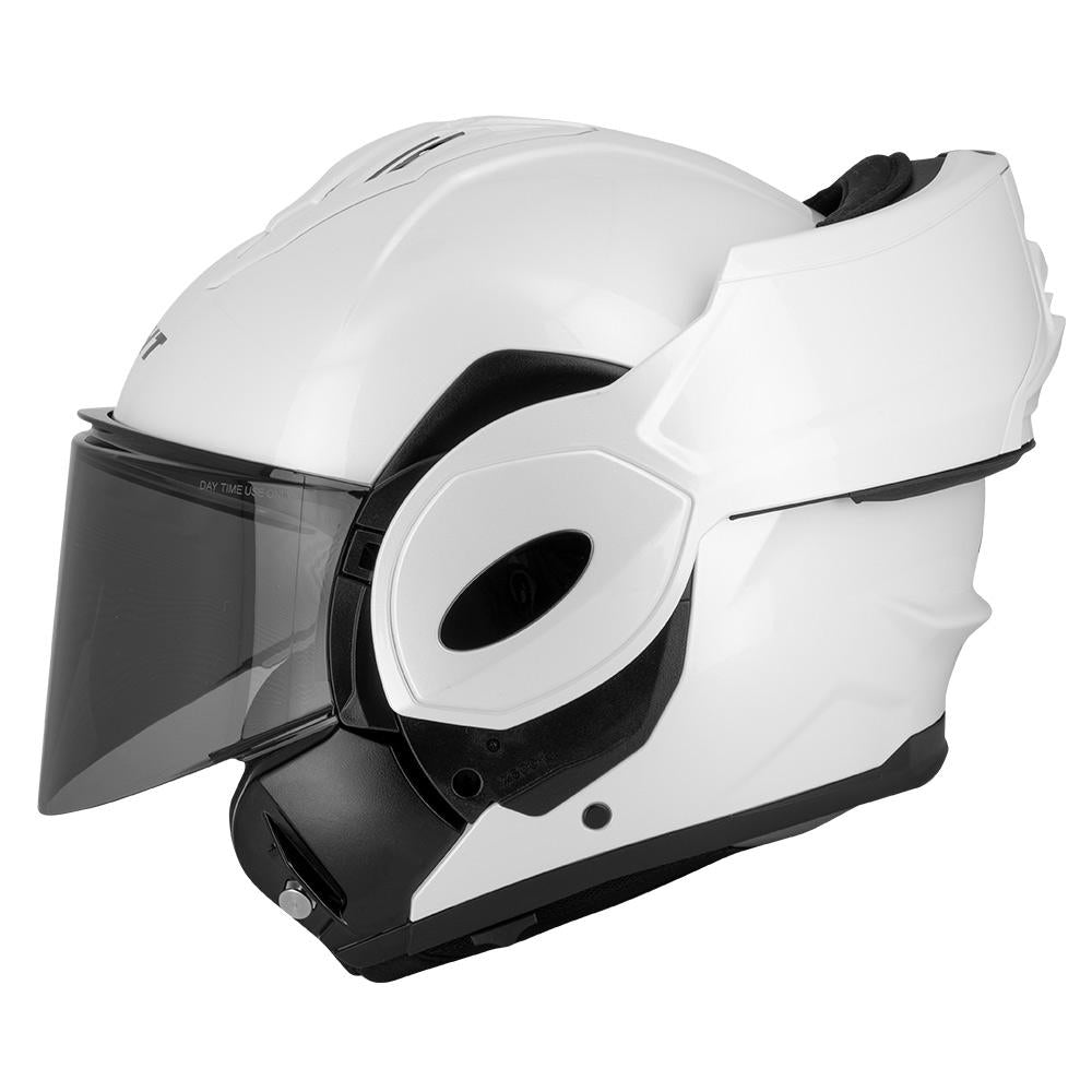 Casco Modulare Eight FlipTech Bianco Perla