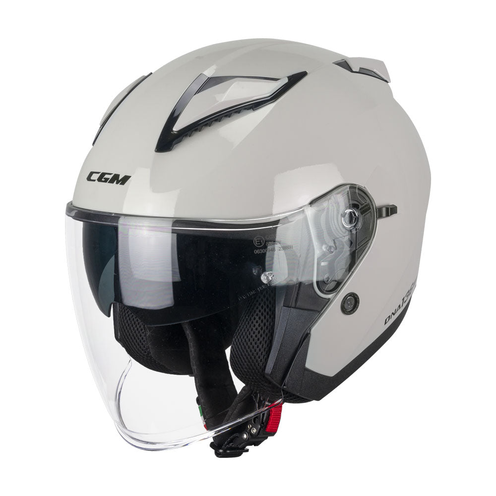 Casco Open face jet CGM 136A DNA MONO - bigio