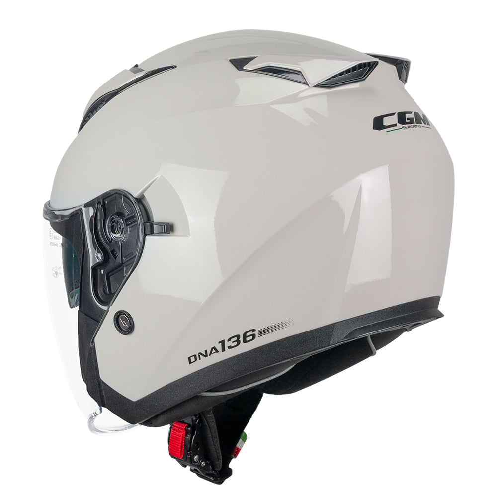 Casco Open face jet CGM 136A DNA MONO - bigio