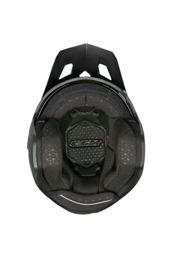 Casco da moto CGM 155G Rush Dual Open Face Bianco / Fluo / Giallo