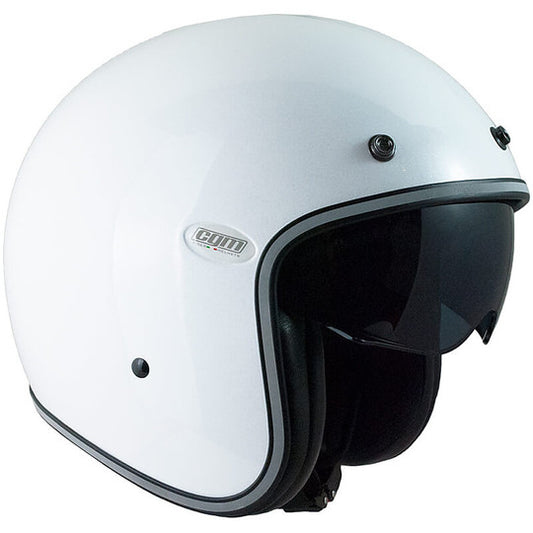 Casco Moto Jet CGM 177Y PORTO DIAMOND - bianco