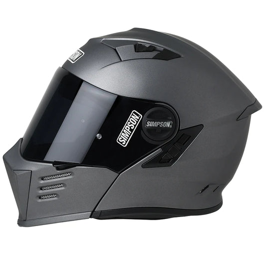 Casco Moto Simpson DARKSOME - Gunmetal