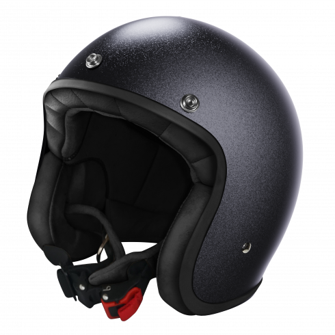 Casco Moto Custom Jet Stormer QUARTZ Solid  Opaco
