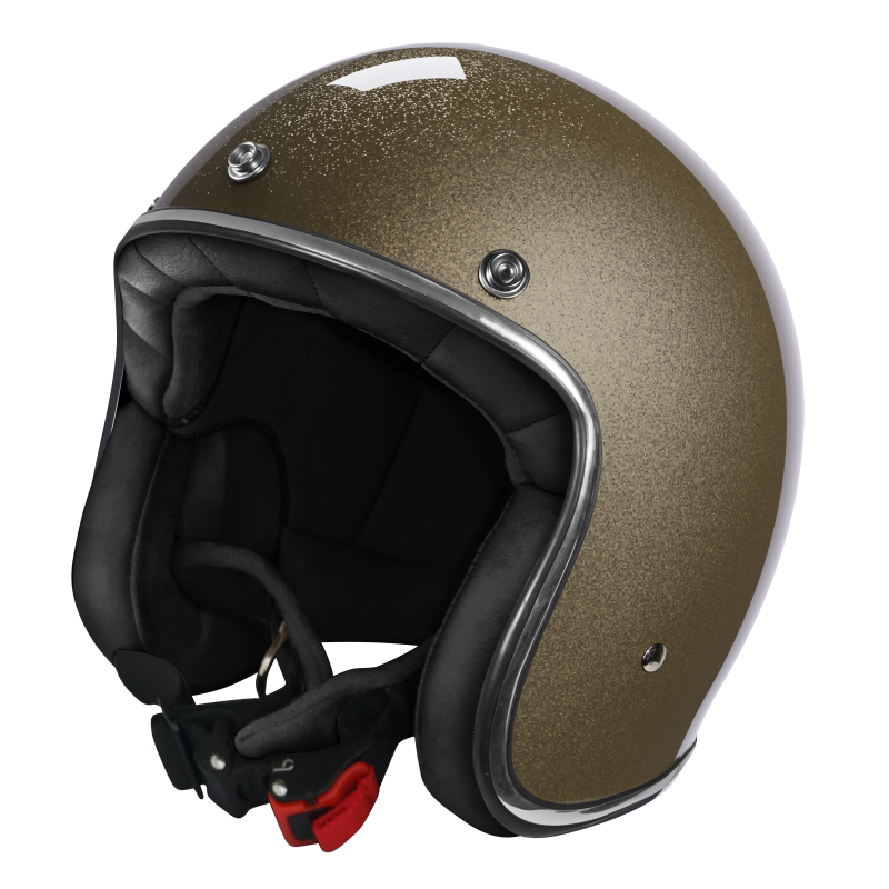 Casco Moto Custom Jet Stormer QUARTZ Solid  Opaco