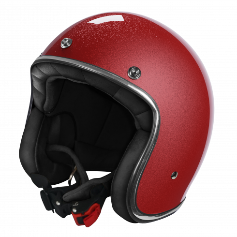 Casco Moto Custom Jet Stormer QUARTZ Solid  Opaco