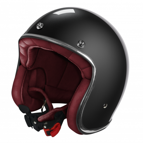 Casco Moto Custom Jet Stormer QUARTZ Solid  Opaco