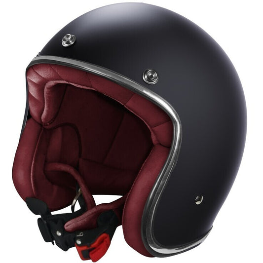 Casco Moto Custom Jet Stormer QUARTZ Solid  Opaco