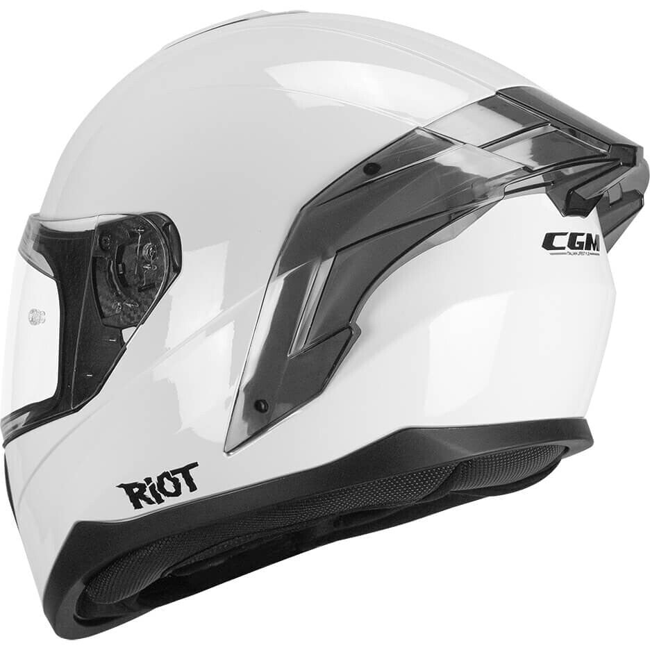Casco Moto Integrale CGM 330A RIOT MONO Bianco