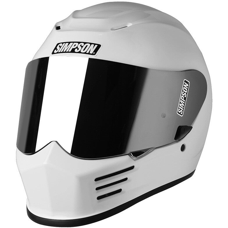 Casco Moto Simpson SPEED - white