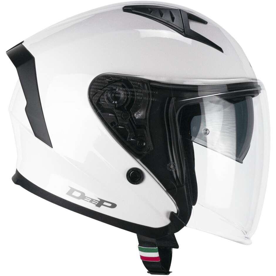 Casco Open face jet CGM 127A DEEP MONO - bianco