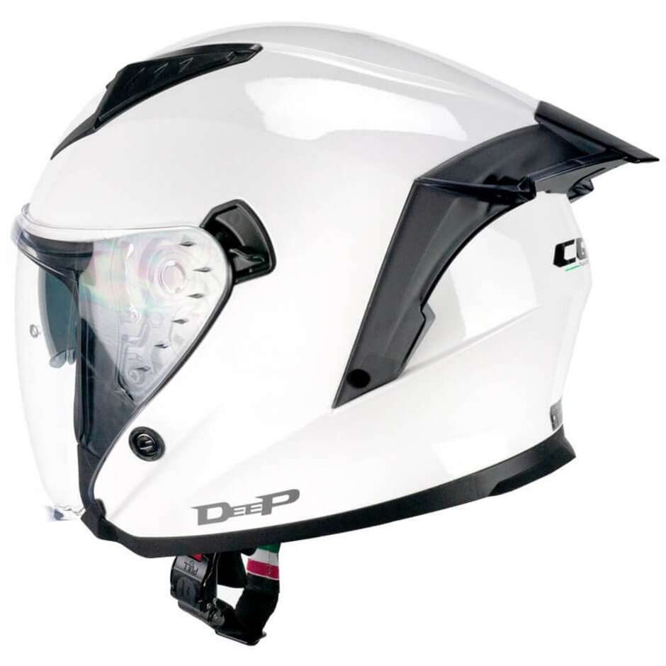 Casco Open face jet CGM 127A DEEP MONO - bianco