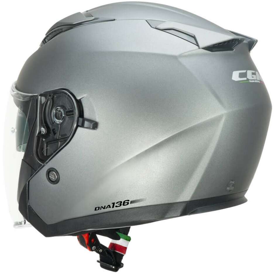 Casco Open face jet CGM 136A DNA MONO - antracite satinato