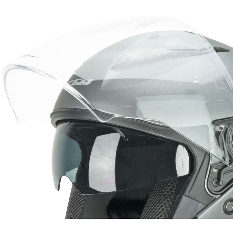 Casco Open face jet CGM 136A DNA MONO - antracite satinato