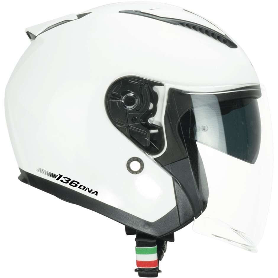 Casco Open face jet CGM 136A DNA MONO - bianco