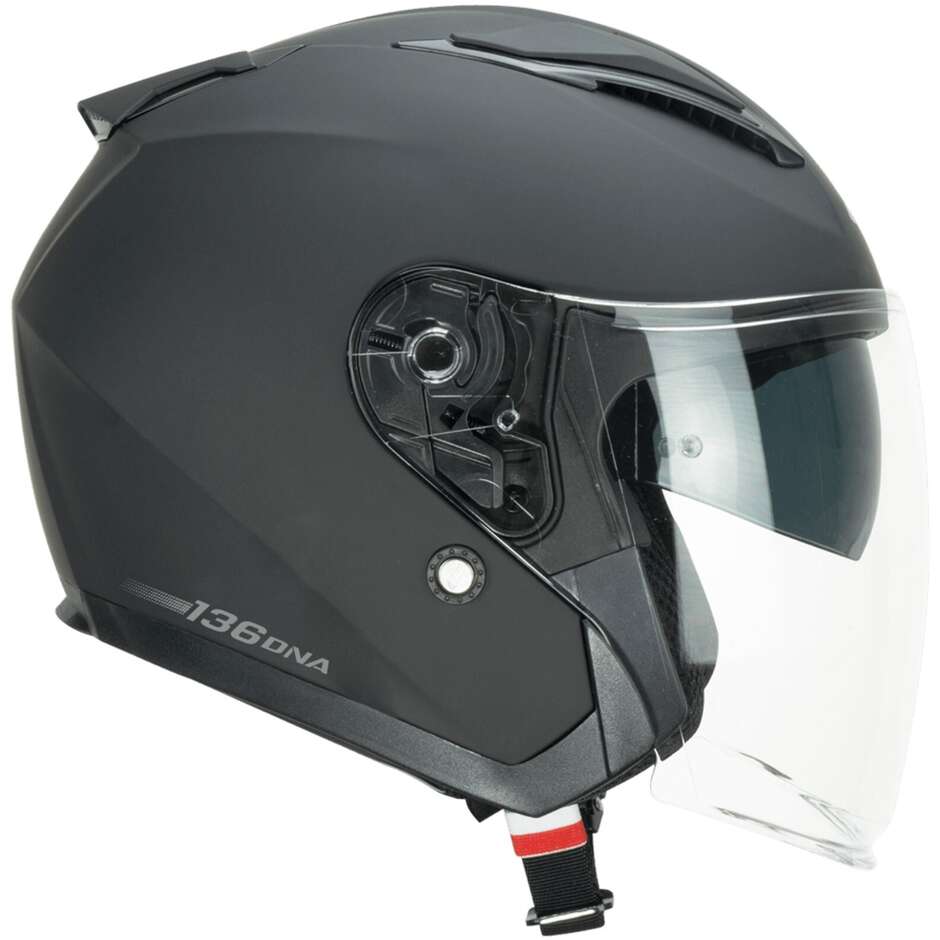 Casco Open face jet CGM 136A DNA MONO - nero opaco