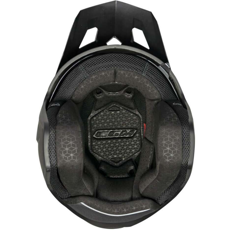 Casco Moto Jet CGM 155A RUSH MONO Nero opaco