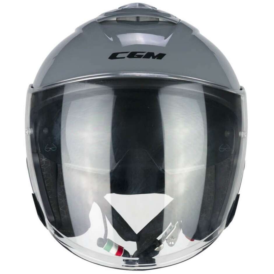 Casco Open face jet CGM 160A JAD MONO - grigio