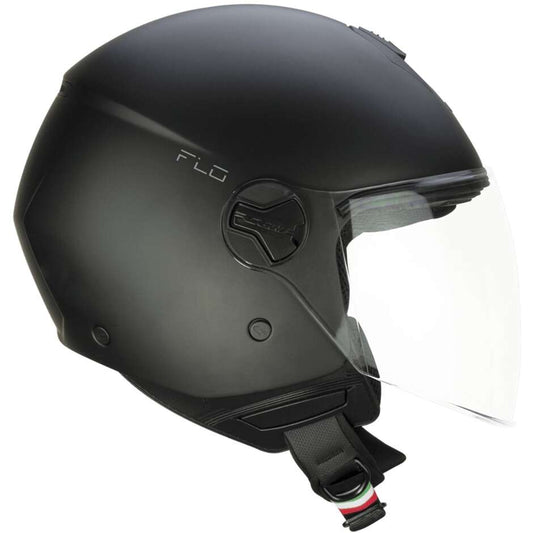 Casco Open face jet CGM 167A FLO MONO (visiera lunga) - nero opaco