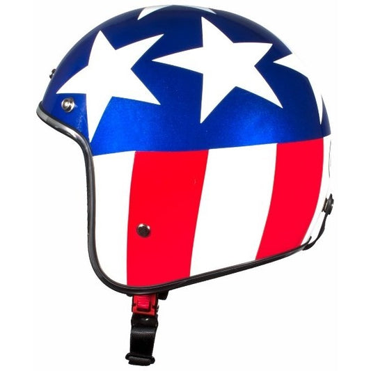 Casco Moto Jet Custom Bhr 711 RETRO' - USA