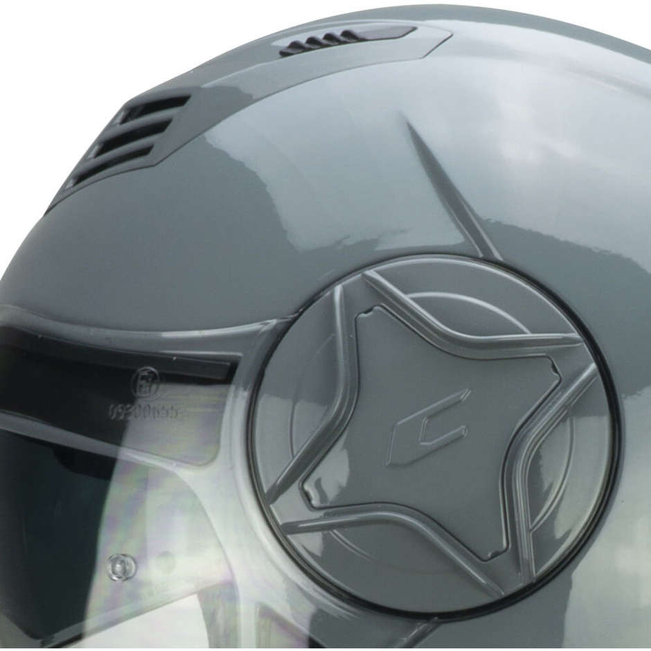 Casco Open face demi jet CGM 169G ILLI MONO - grigio