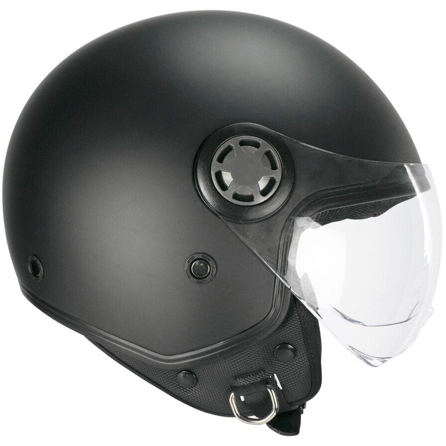 Casco Moto Jet Ska-P 1SHA ZEN MONO Nero opaco