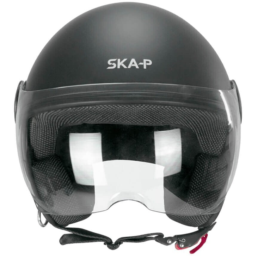 Casco Moto Jet Ska-P 1SHA ZEN MONO Nero opaco