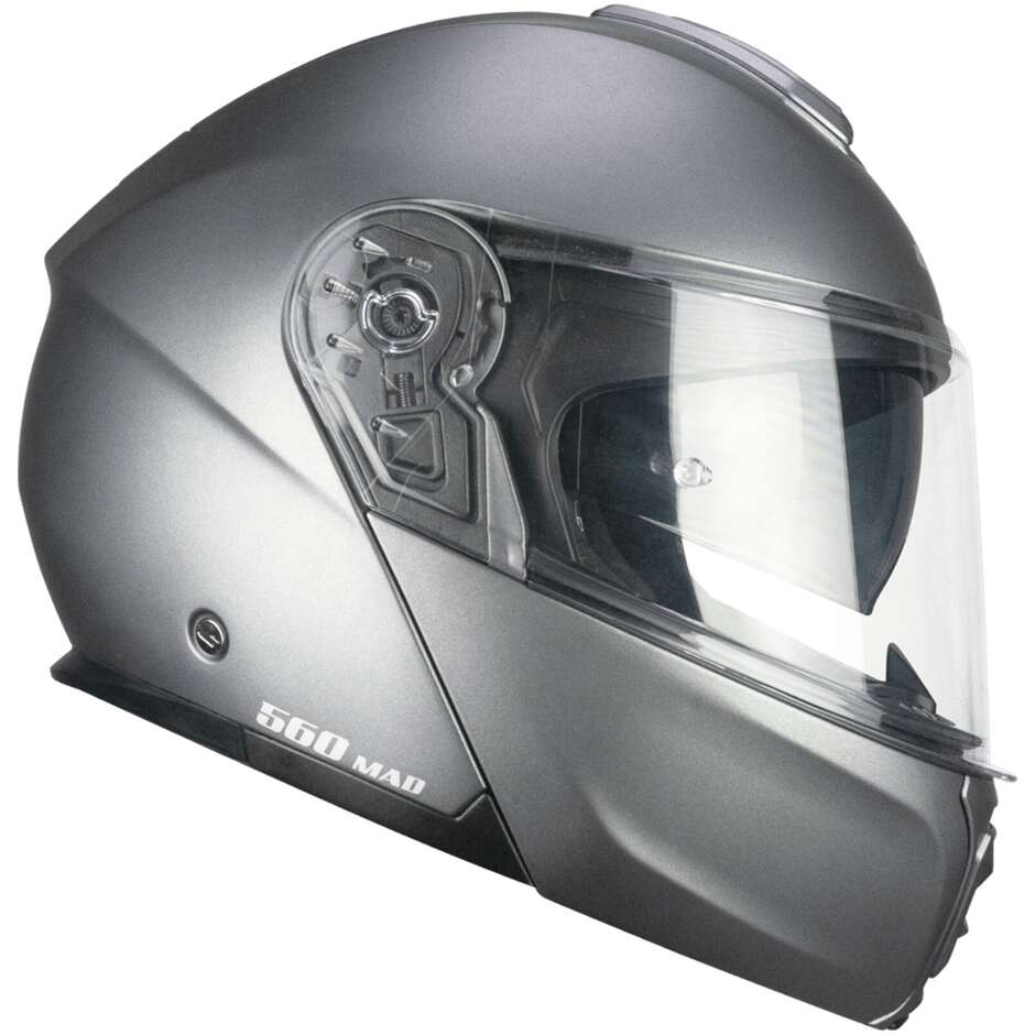 Casco Moto Modulare CGM 560A MAD MONO - antracite satinato