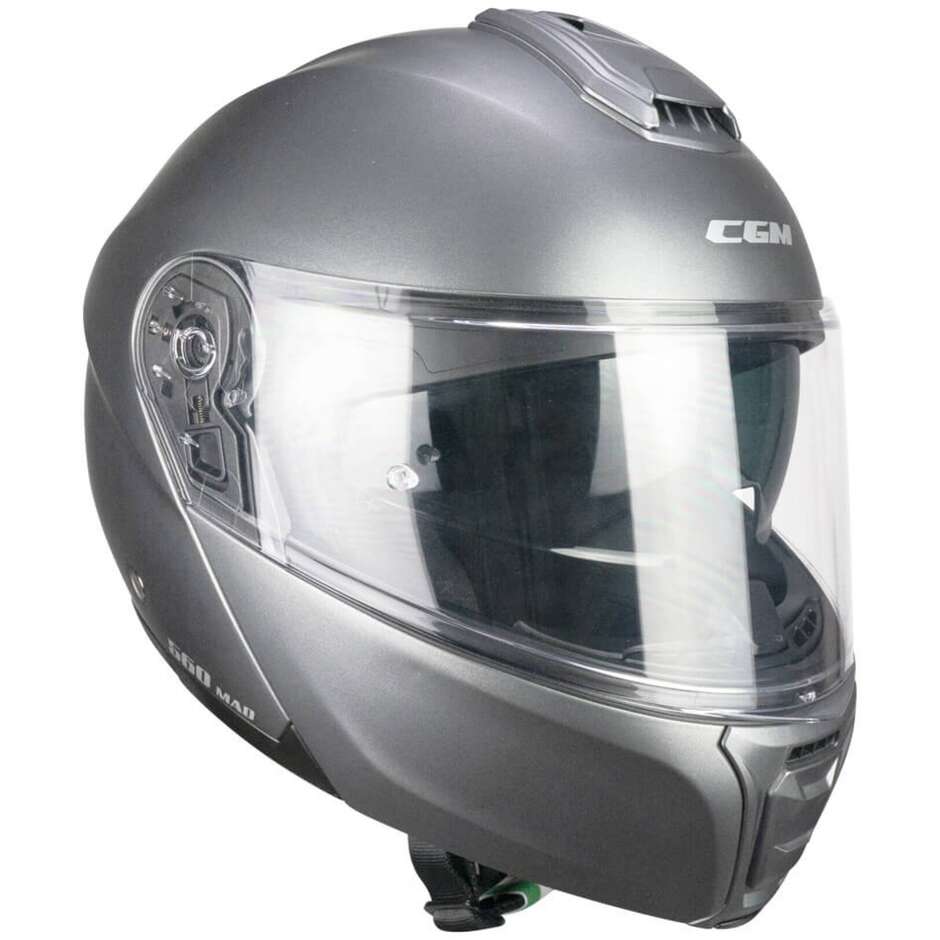 Casco Moto Modulare CGM 560A MAD MONO - antracite satinato