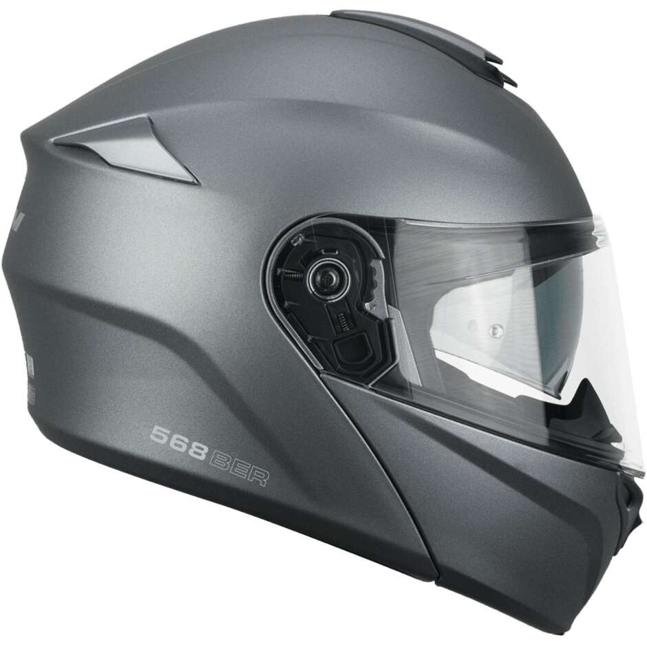 Casco Moto Modulare CGM 568A BER MONO Antracite satinato