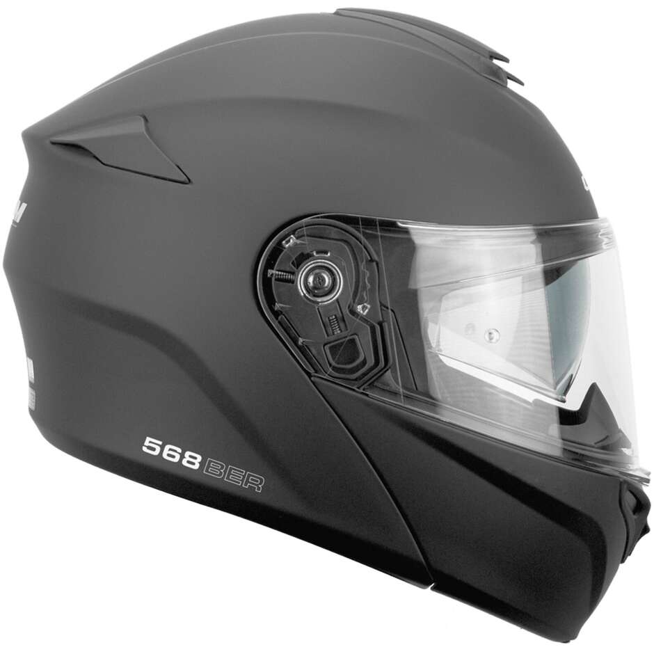 Casco Moto Modulare CGM 568A BER MONO Nero opaco