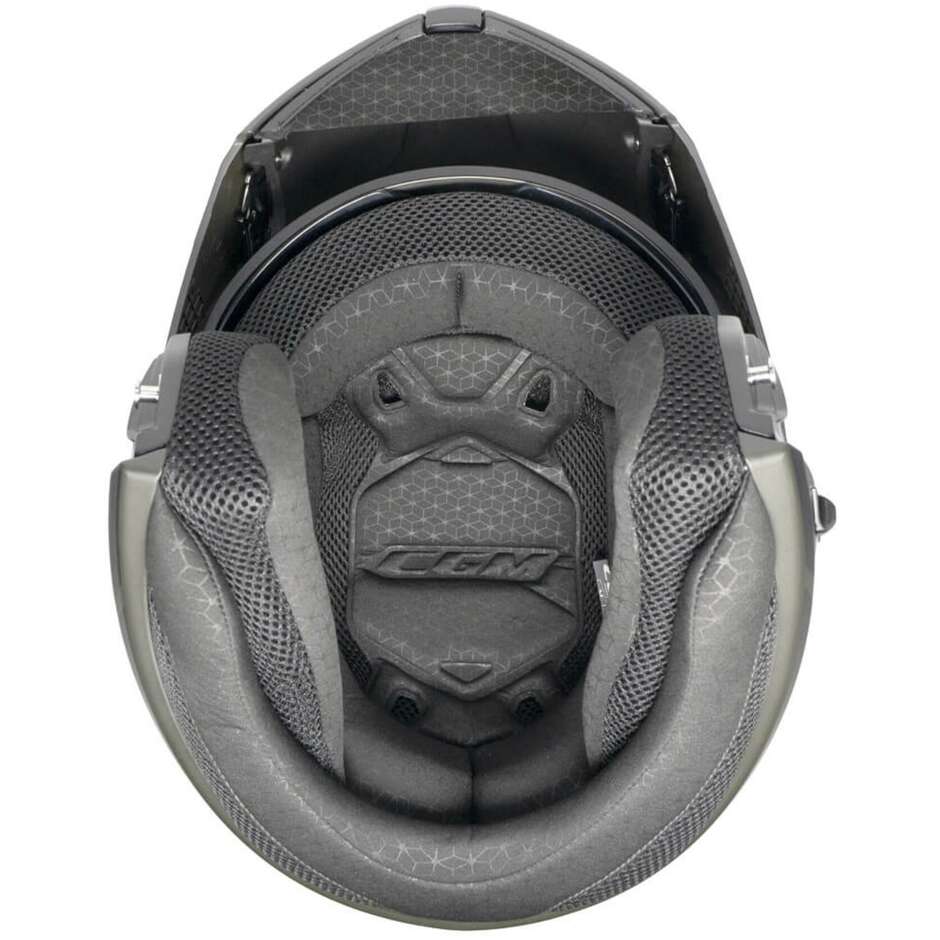 Casco Moto Modulare CGM 568A BER MONO Nero opaco